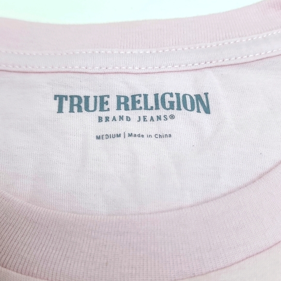 TRUE RELIGION LILAC COLOR T-SHIRT - Picture 7 of 10